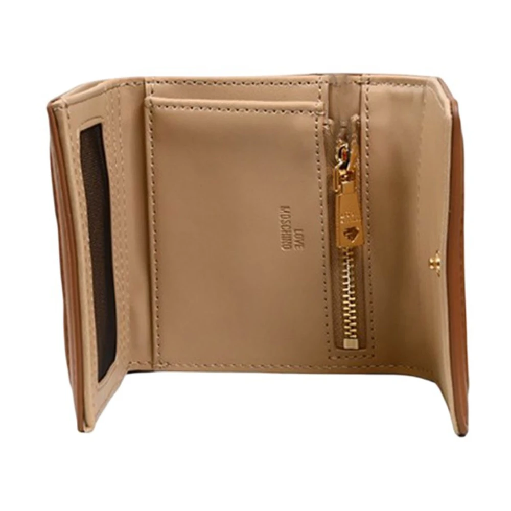 Moschino Dames Synthetische Kameel Portemonnee Brown Dames