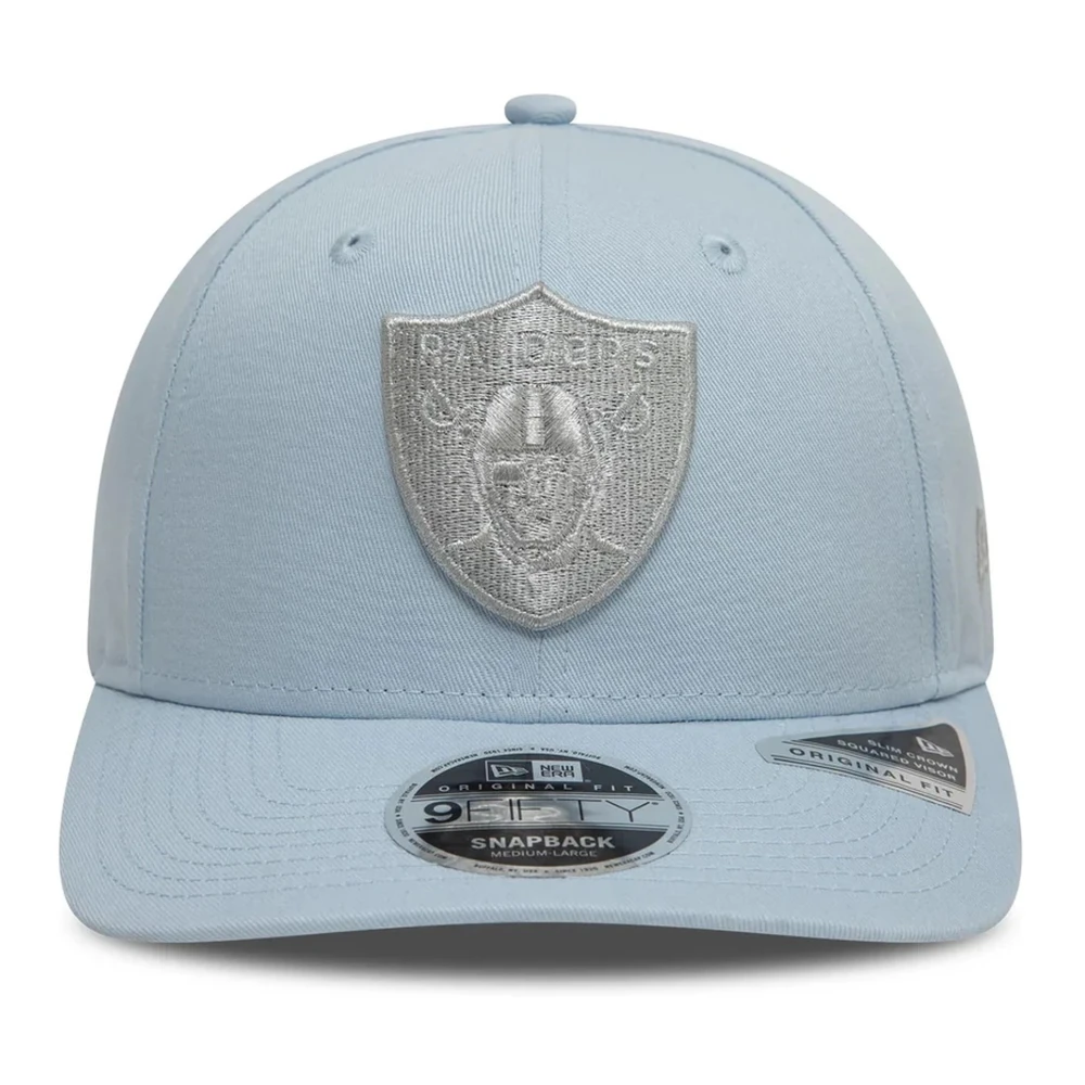 new era Celeste Raiders Metallic Pet Blue Heren
