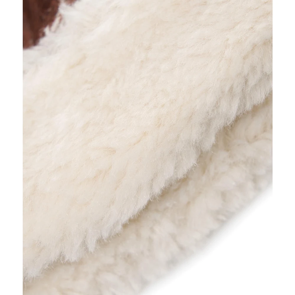 Stand Studio Chique Shearling Bruine Wintermuts Brown Dames