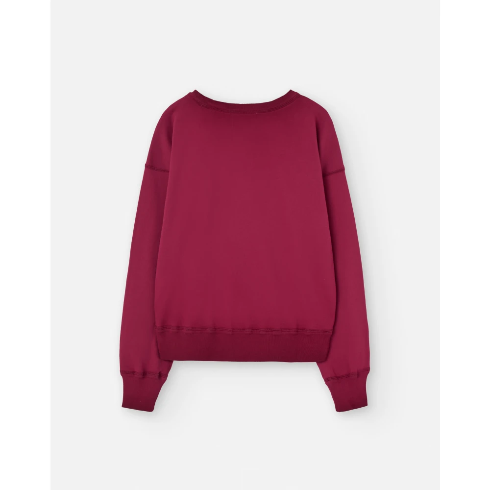 Isabel marant Bordeaux Logo Sweaters Pink Dames