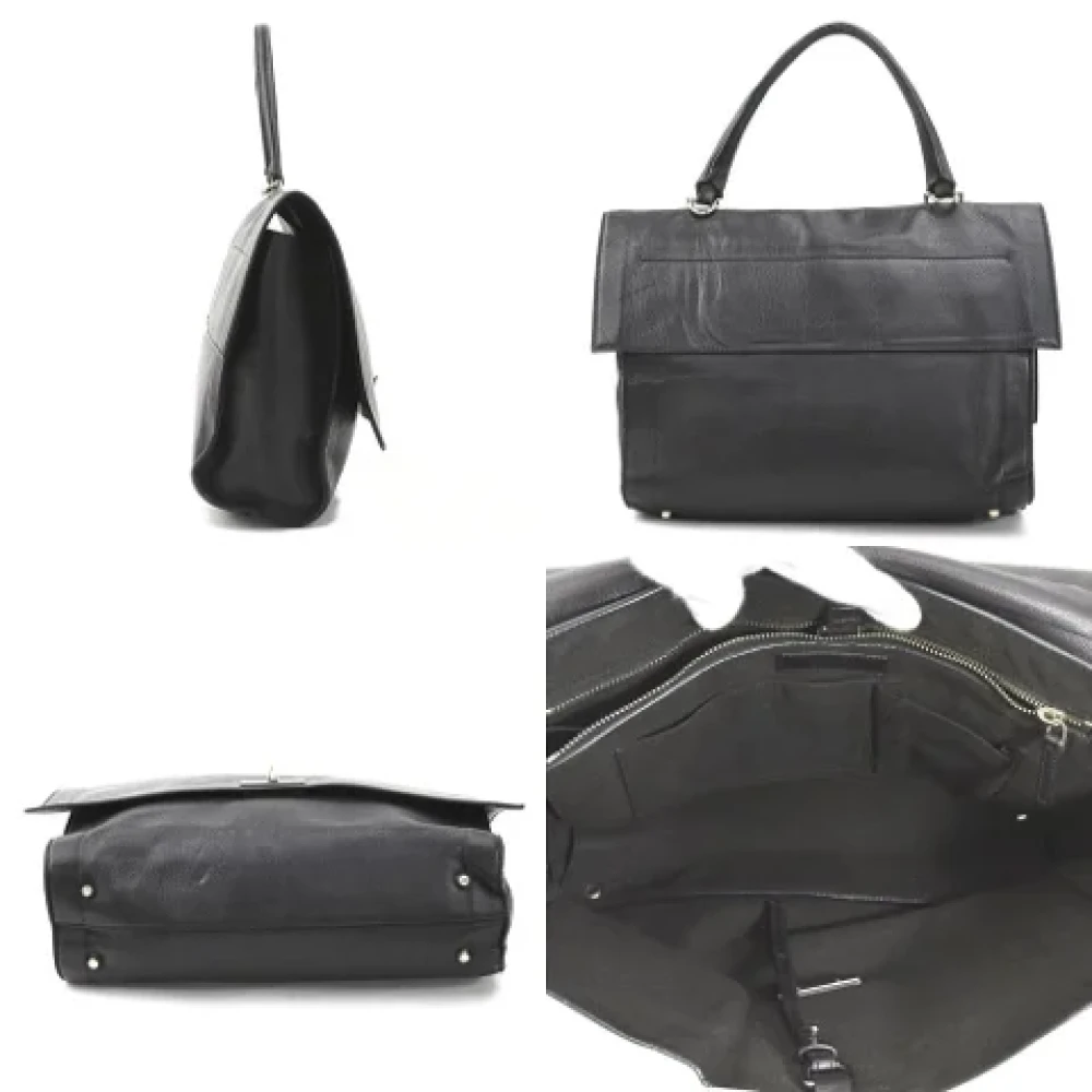 Givenchy Pre-owned Leather handbags Black Dames