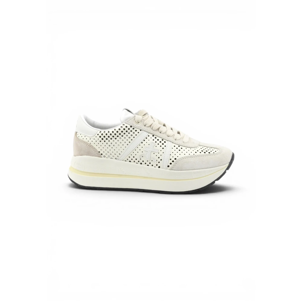 Premiata Women's Beige Trainers - Sneakers - 4 Uk - Shoes