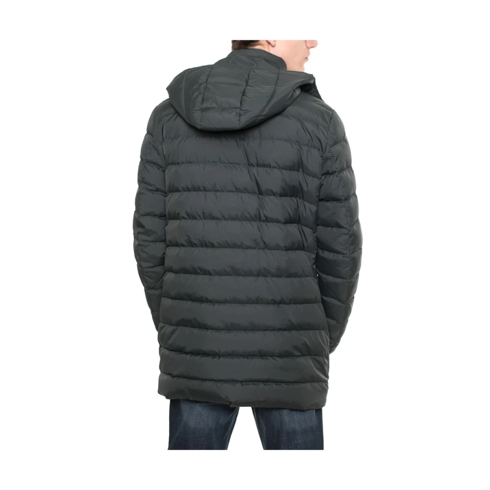 Harmont & Blaine Bomberjack met knoop- en ritssluiting Green Heren