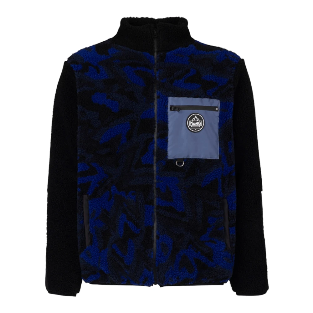 Mauna Kea Heritage Sherpa Jacket Sweaters Blue Heren