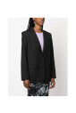 manteau-noir-en-laine-melangee-a-revers-pointus