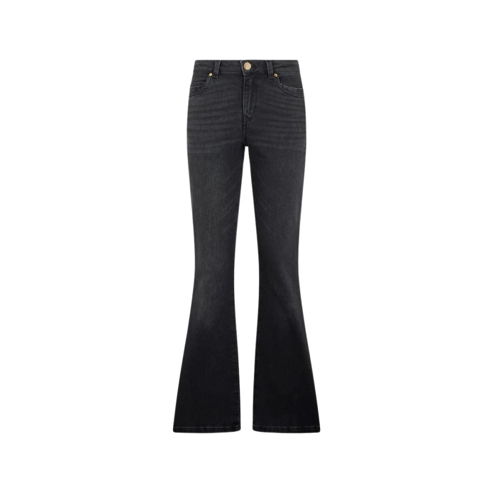 Roberto Cavalli Women's Gray Flared Jeans - Flare Jeans - Xs - Jeans