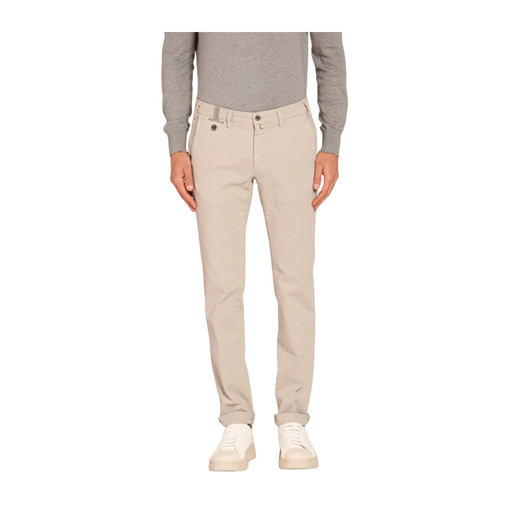 Mason's Slim Fit Chino Broek Prestige Torino Gray Heren