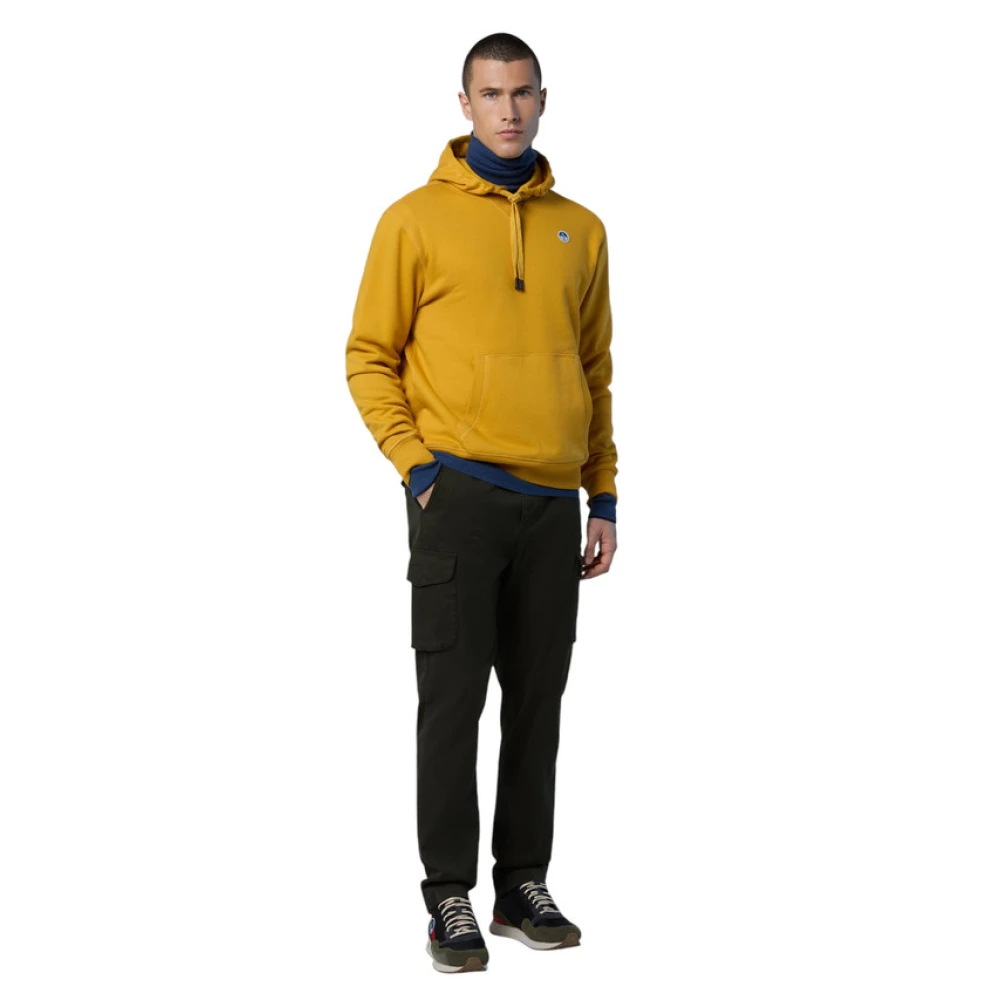 North Sails Hoodie Yellow Heren