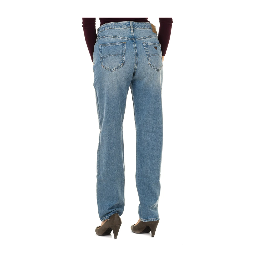 Armani Jeans Rechte snit Denim Jeans Blue Dames