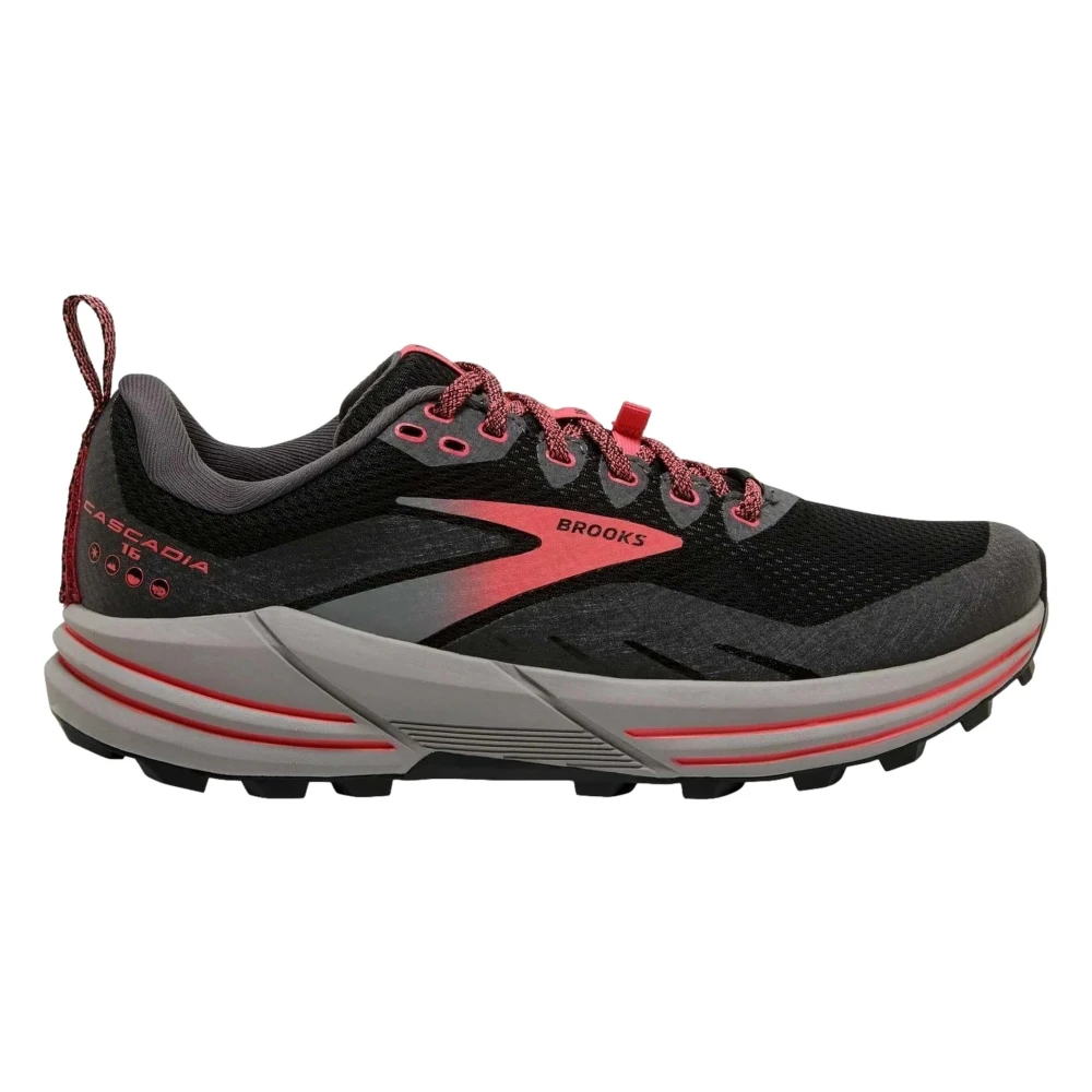 Brooks Cascadia 16 GTX Sneakers Black, Dam