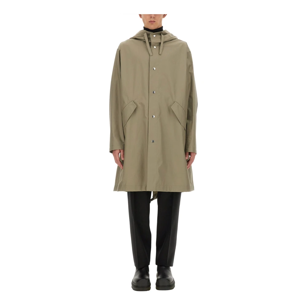 Jil Sander Grön W Parka 01 Pnt
