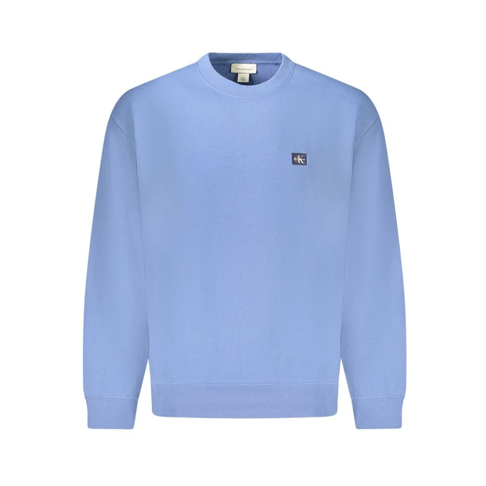 Calvin Klein Men's Blue Crew Neck Sweatshirt
