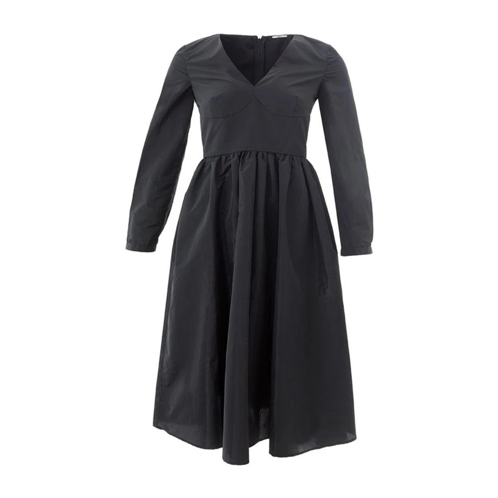 Lardini Stijlvol Zwart Polyester Jurk Vrouwen Black Dames