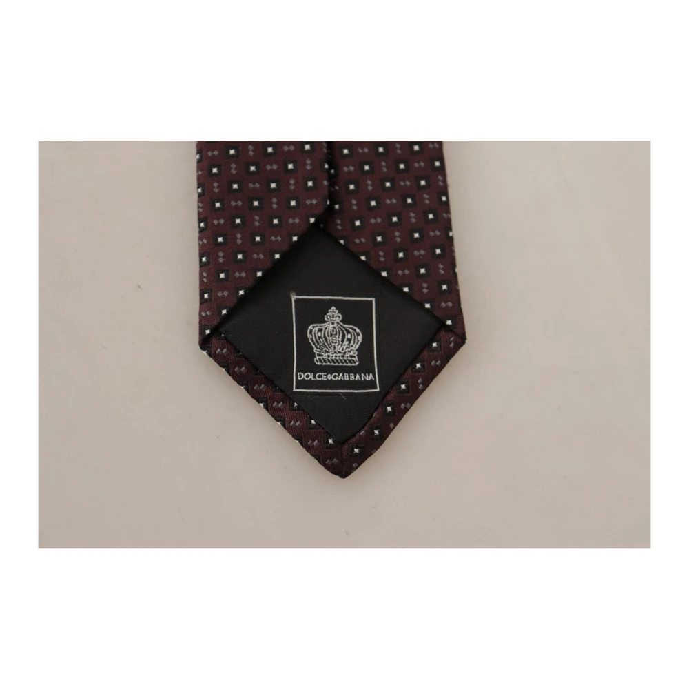 Dolce & Gabbana Luxe Zijden Strikje Multicolor Heren