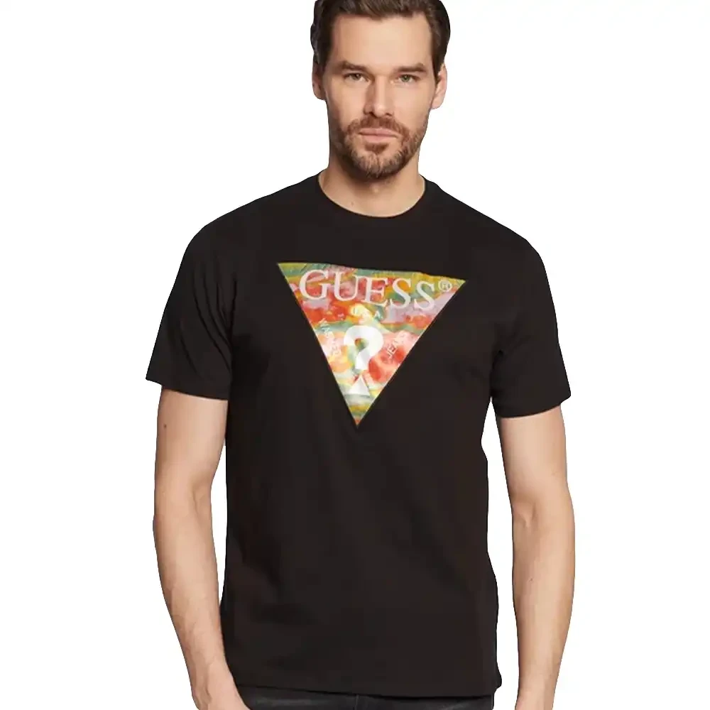 Guess - Tops > T-Shirts - Black - Guess - Modalova