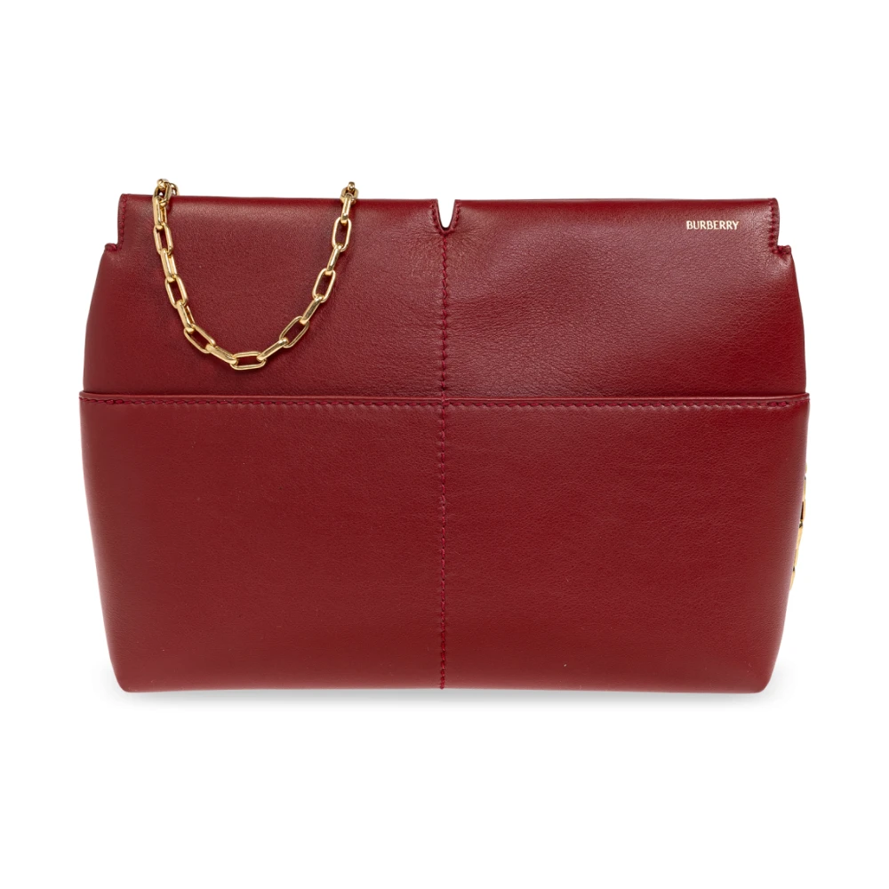 Burberry Snip Clutch Red Dames