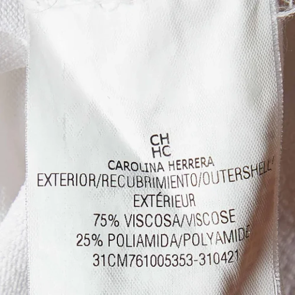 Carolina Herrera Pre-owned Knit dresses White Dames