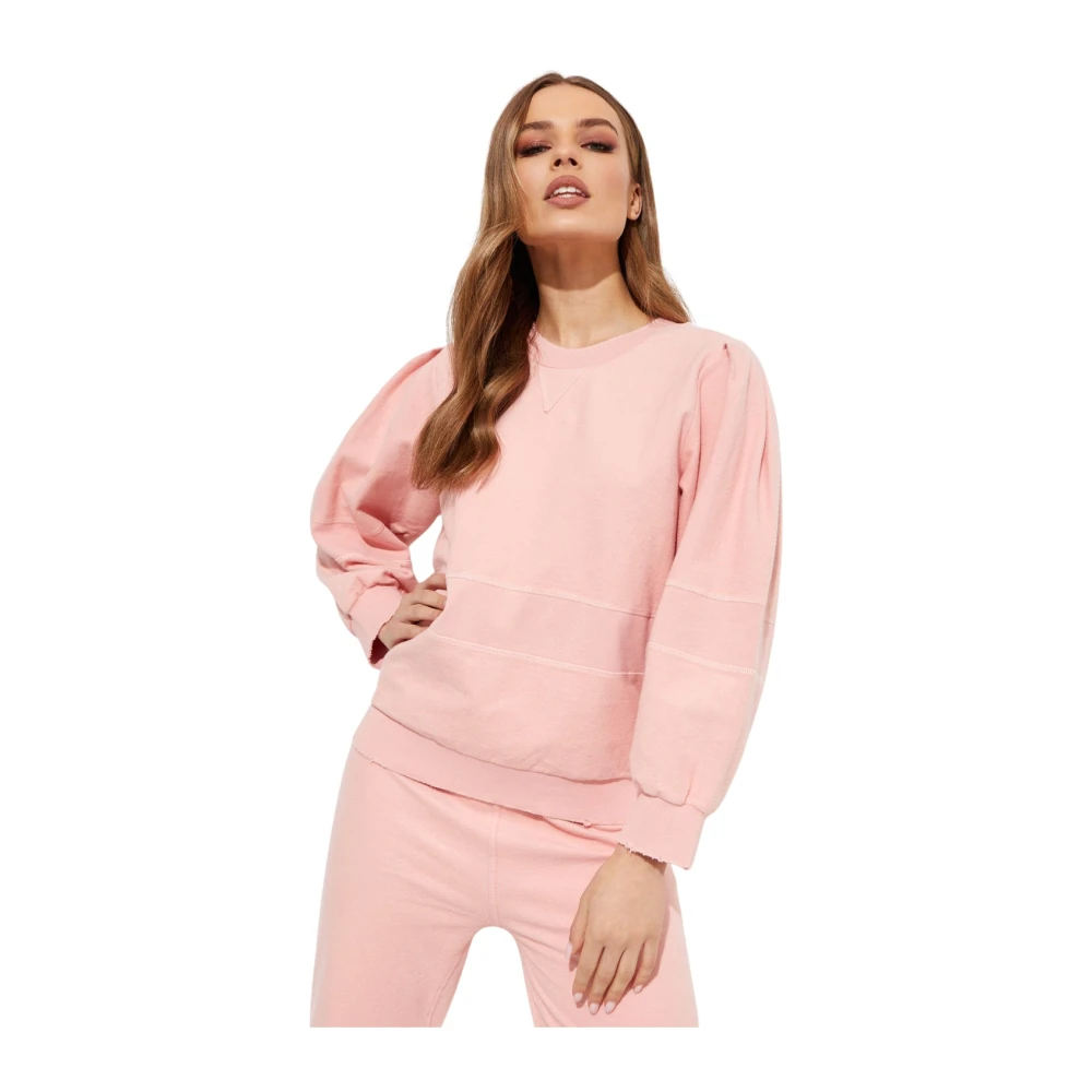 Loveshackfancy Roze blouse Lewin Pink Dames