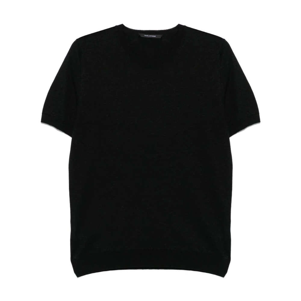Tagliatore T-shirts en Polos Zwart Black Heren