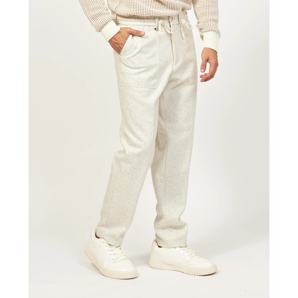 Hugo Boss Trousers White Heren