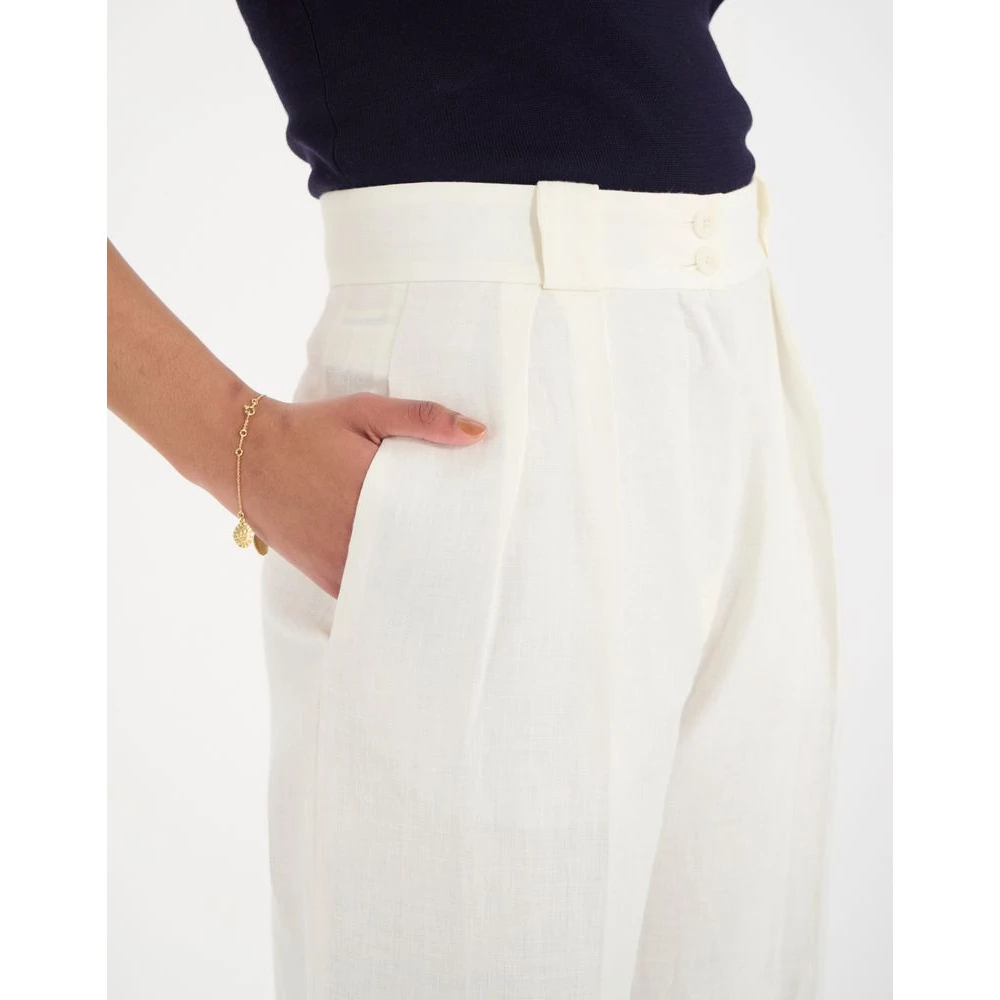 Ines De La Fressange Paris Marlene Broek White Dames