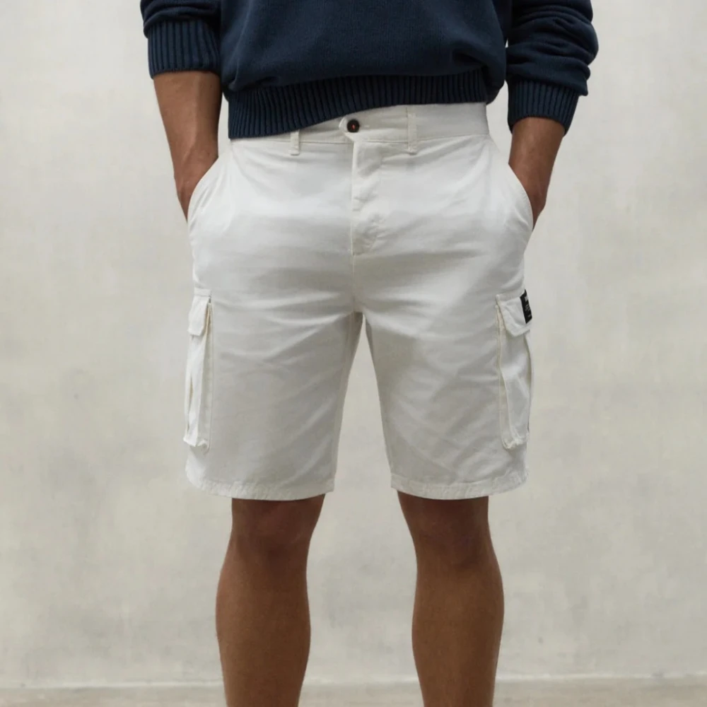 Ecoalf Lima Shorts voor Mannen White Heren