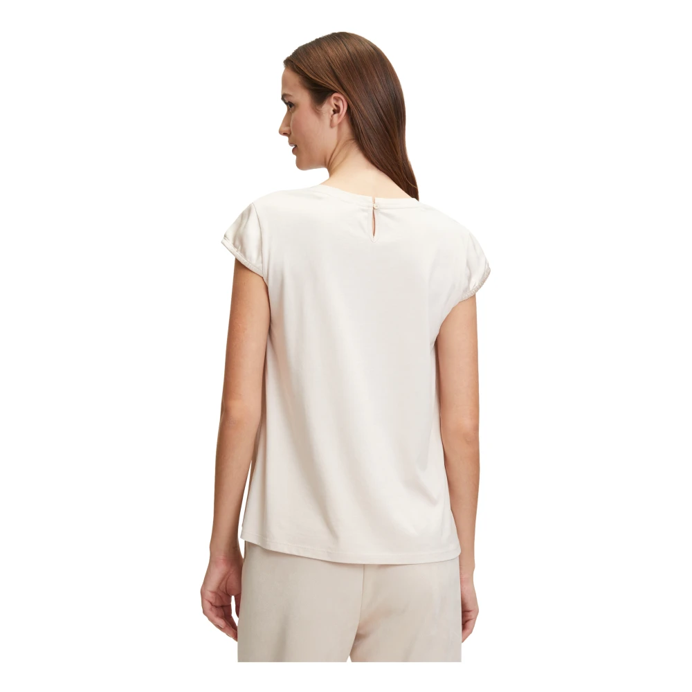Betty & Co Blouse met Webbies Beige Dames