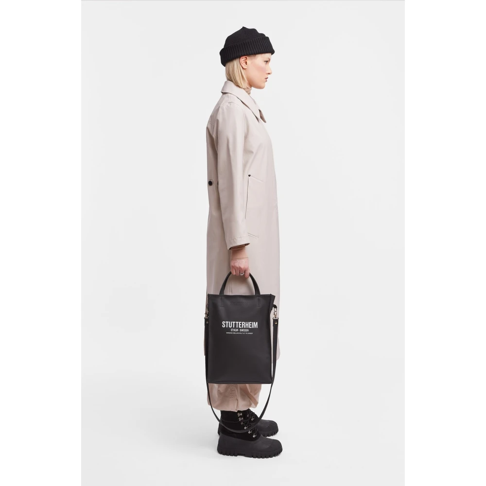 Stutterheim Elegante Regen Trenchcoat Beige Dames