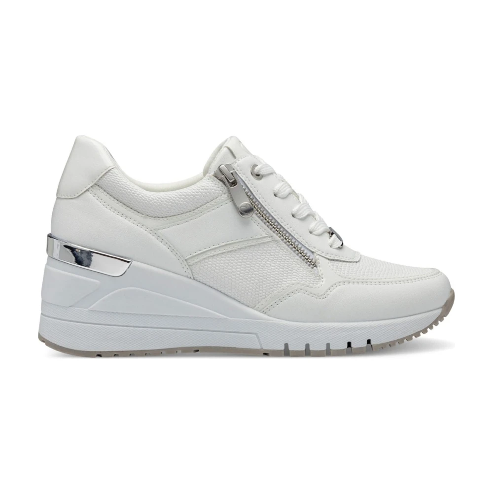 Marco Tozzi Women's White Sneakers,, Trainers For Women Size 6 Uk