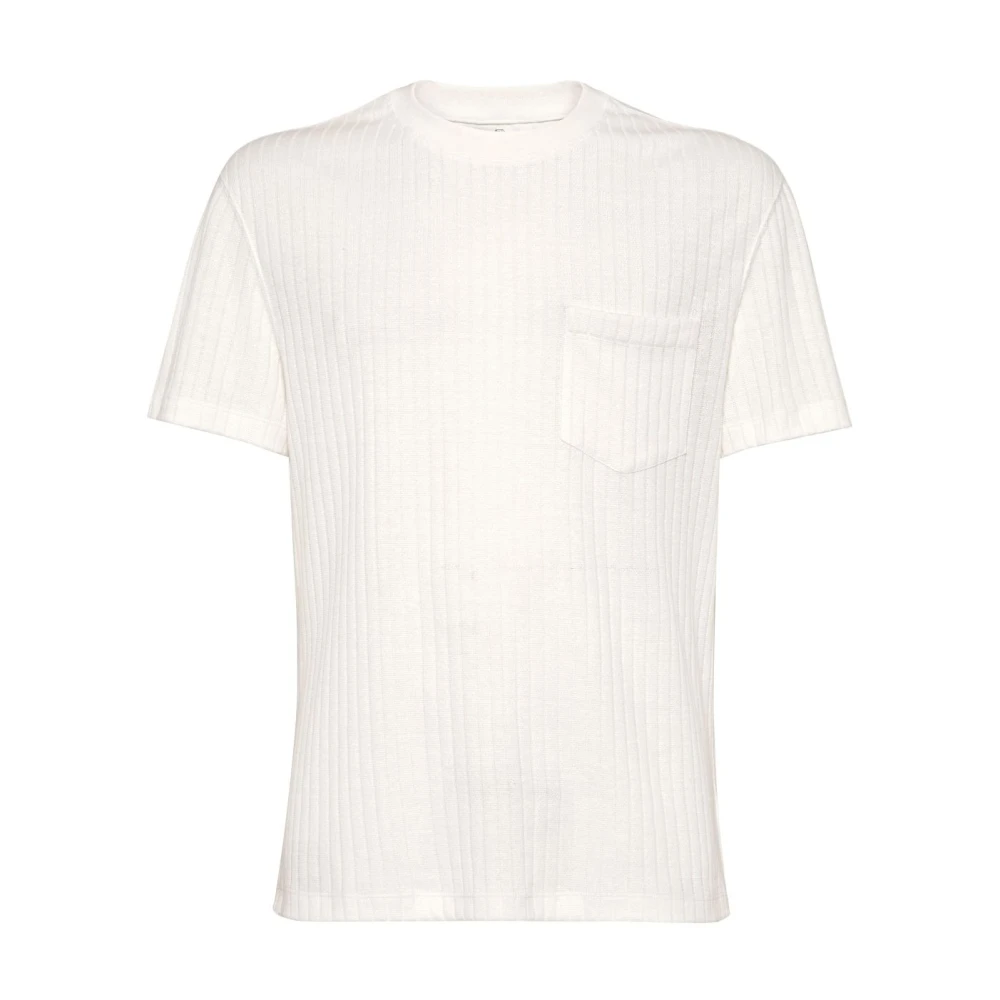 BRUNELLO CUCINELLI Beige T-shirts en Polos Beige Heren