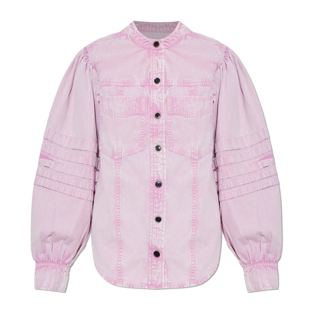 Marant Étoile Rosa Mileda Denim Skjorta