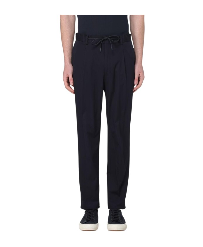 pantalon-bleu-a-taille-a-cordon-elegant