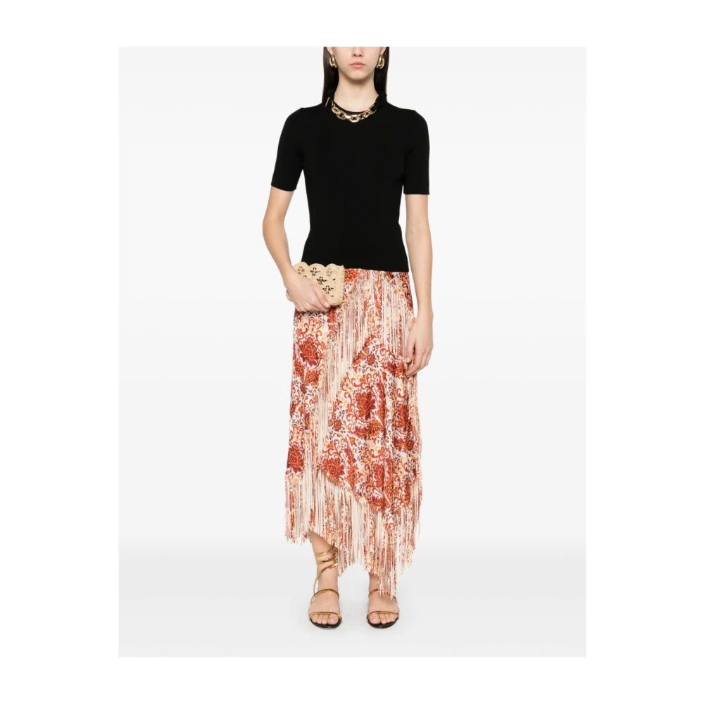 Paco Rabanne Zwarte T-shirts en Polos Black Dames