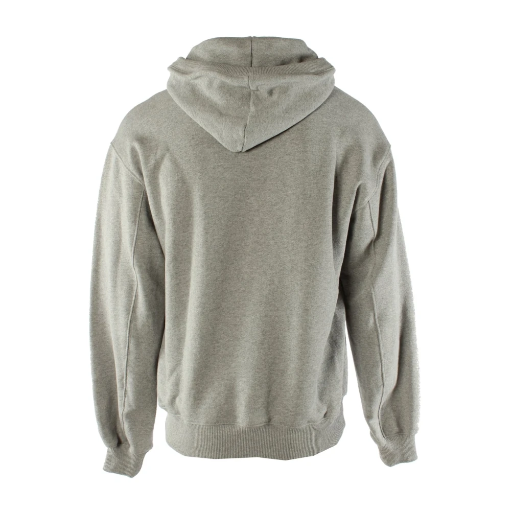 New Balance Grijze Herenhoodie Upgrade Casual Stijl Gray Heren
