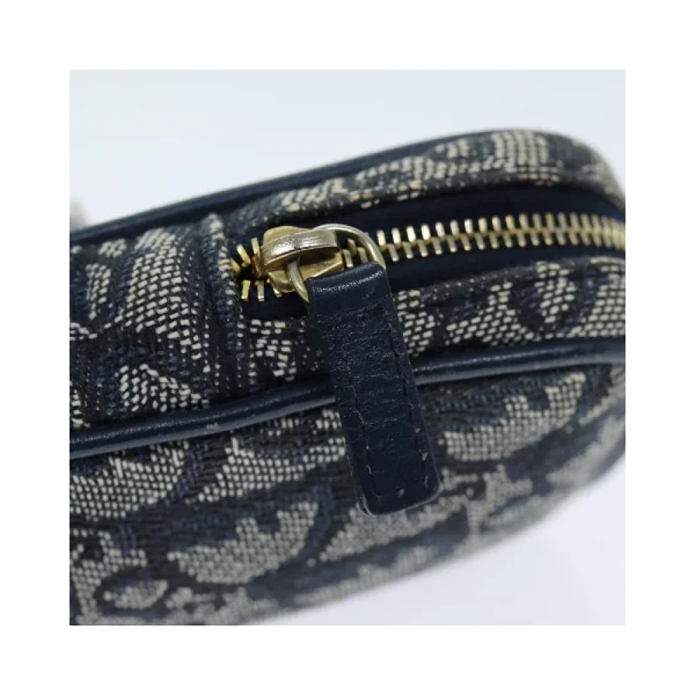 Dior Vintage Pre-owned Canvas dior-bags Blue Dames