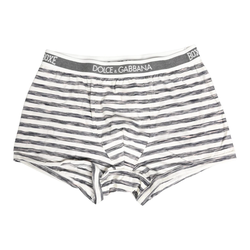Dolce & Gabbana Men's Gray Regular Boxer - Underpants - Xs - Underwear