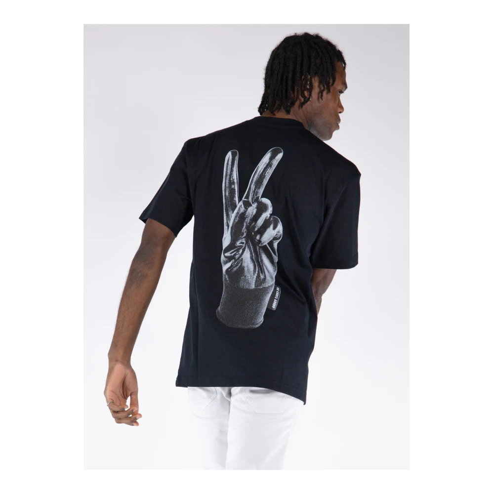 44 Label Group T-shirt met ronde hals Black Heren