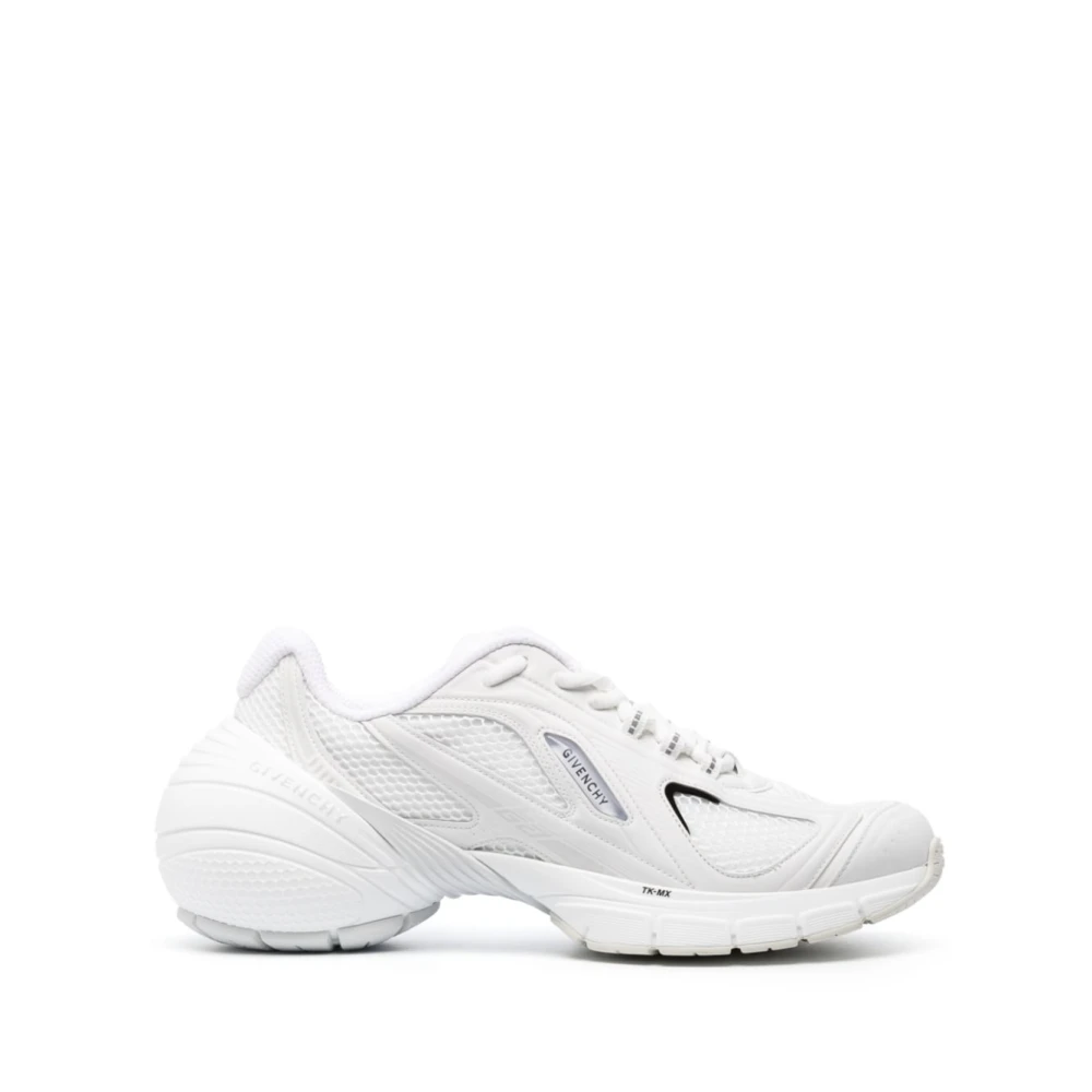 Givenchy Witte Mesh Lage Sneakers Heren Schoenen