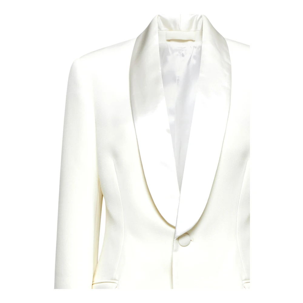 Wardrobe.nyc Beige Jassen voor Stijlvolle Garderobe Beige Dames
