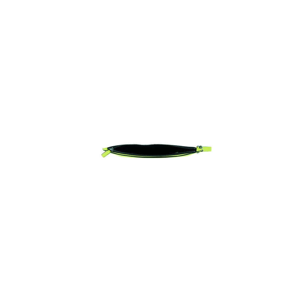 Versace Zwarte clutch met rits en Medusa-logo Green Dames