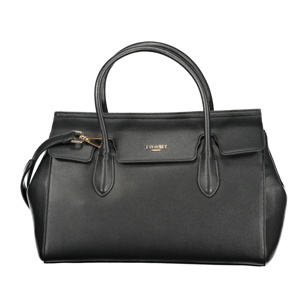 Twinset Women's Black Handbags, One Size, Tote Bag
