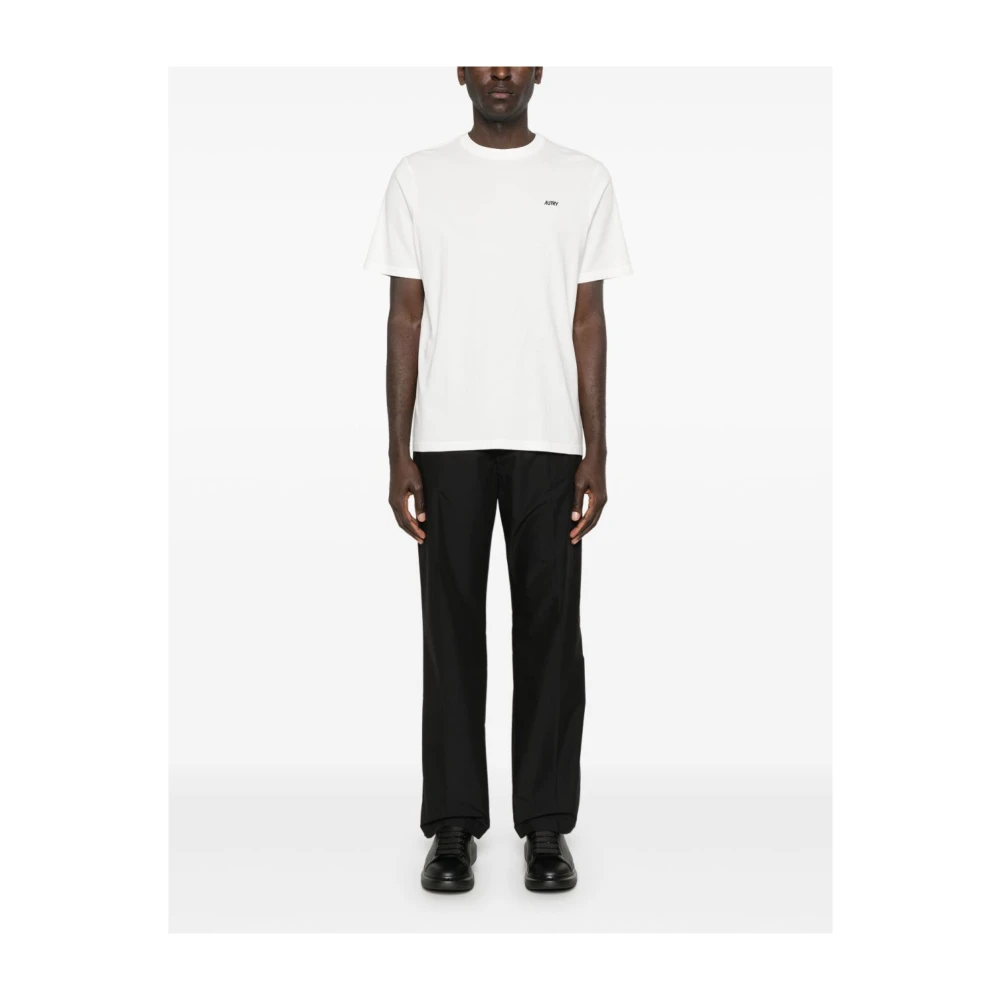 Autry T-shirt met ronde hals en korte mouwen White Heren