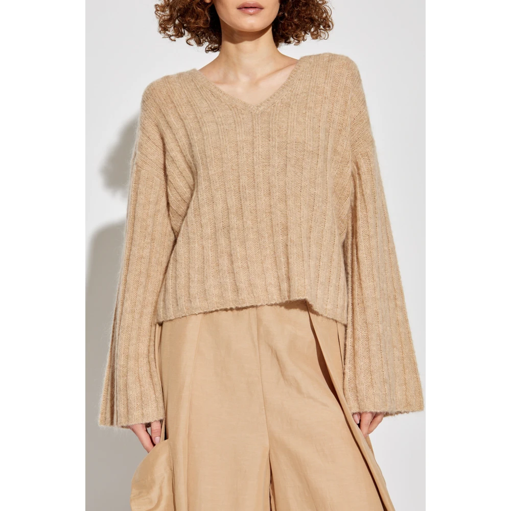 By Malene Birger Wollen trui Cimone By Herenne Birger Beige Dames
