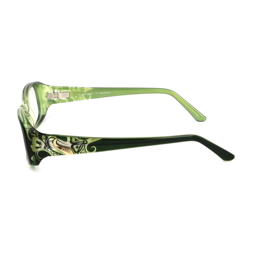 EMILIO PUCCI Gradient Groene Plastic Wijzerplaat Frames Green Dames