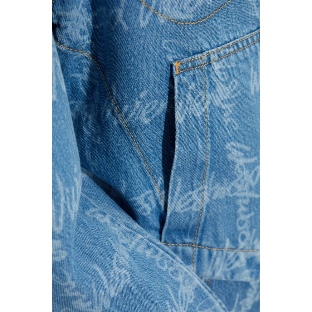 Vivienne Westwood Denim jas Blue Dames