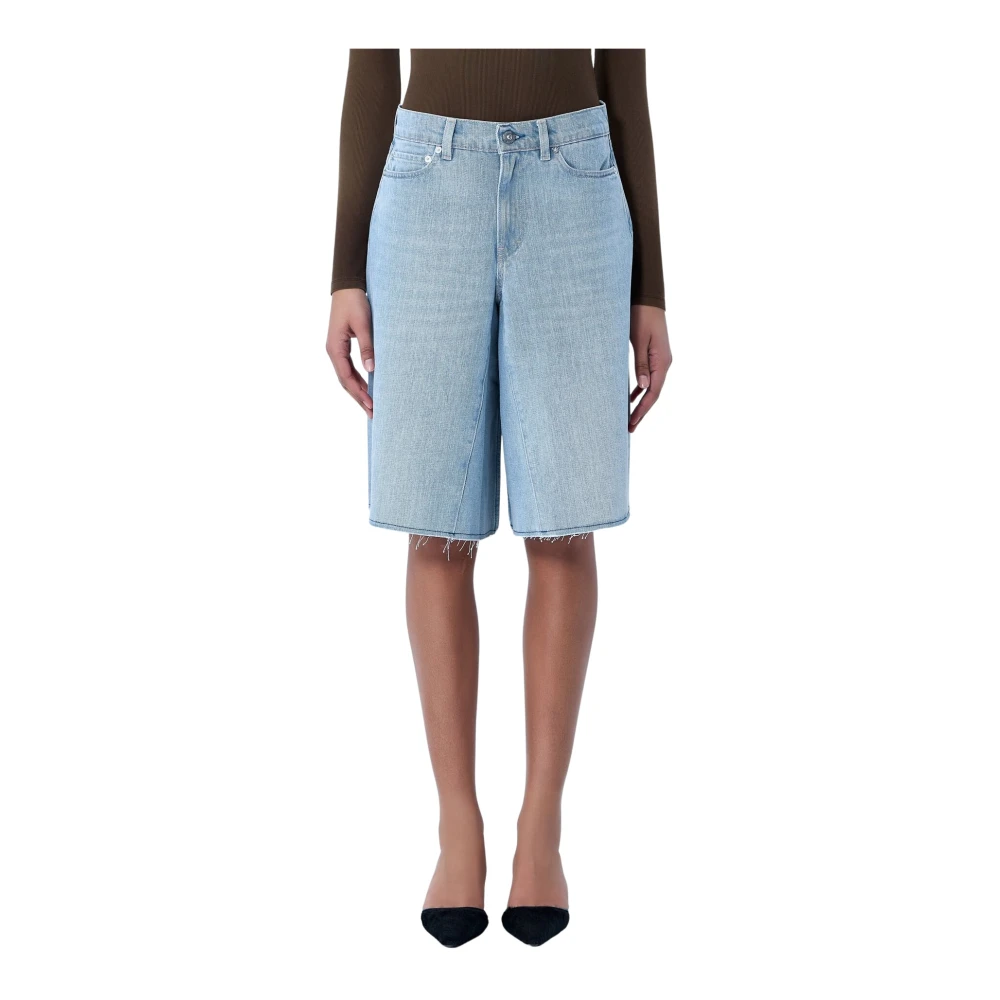 Our Legacy Women's Blue Denim Shorts, Xs, Midi Shorts