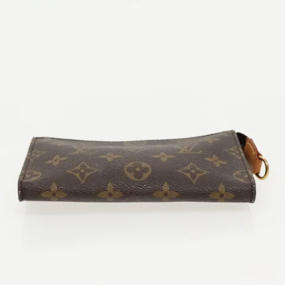 Louis Vuitton Vintage Pre-owned Canvas pouches Brown Dames