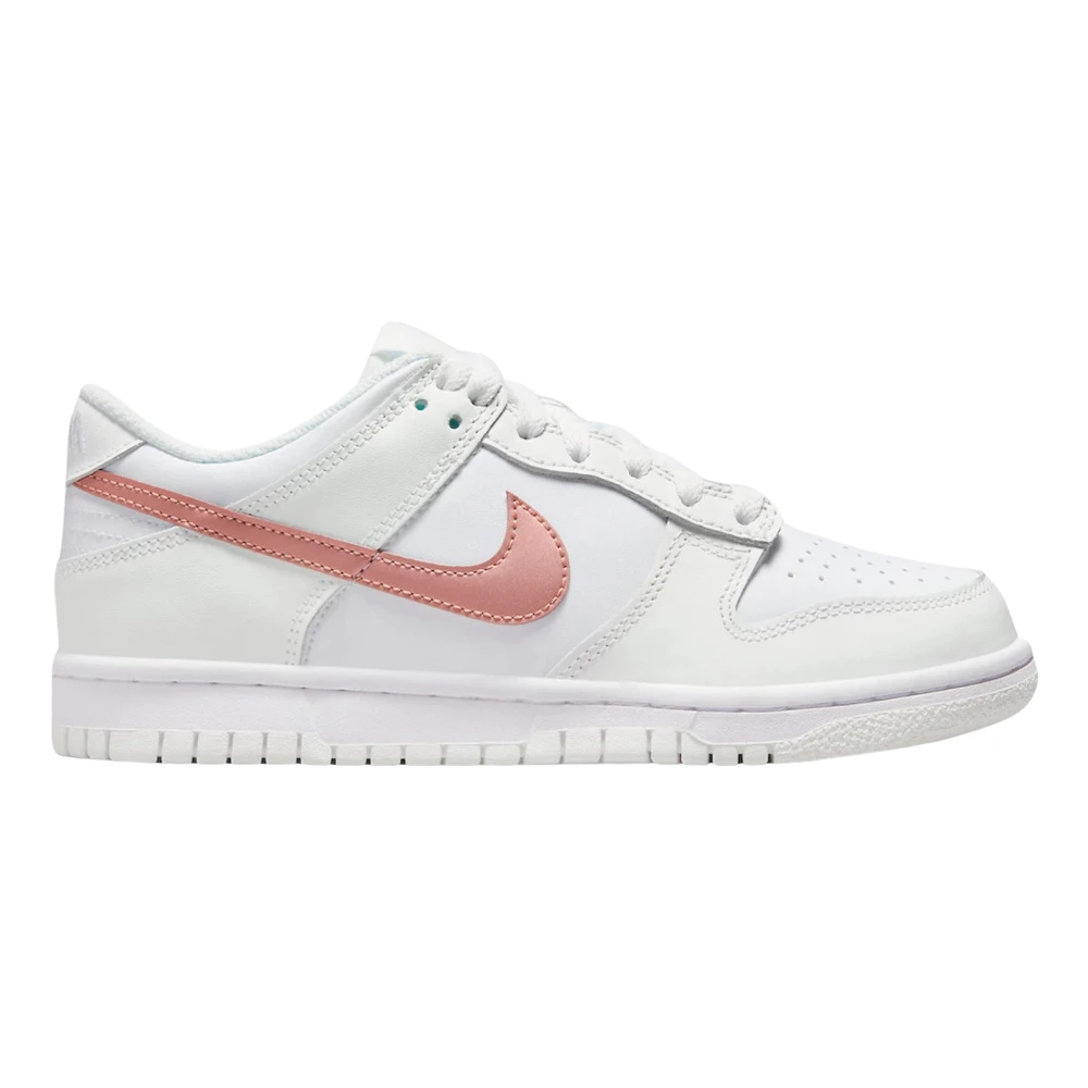 Nike Women's White Skateboarding, 5 1/2 Uk, Limited Edition Pink Dunk Low Trainers