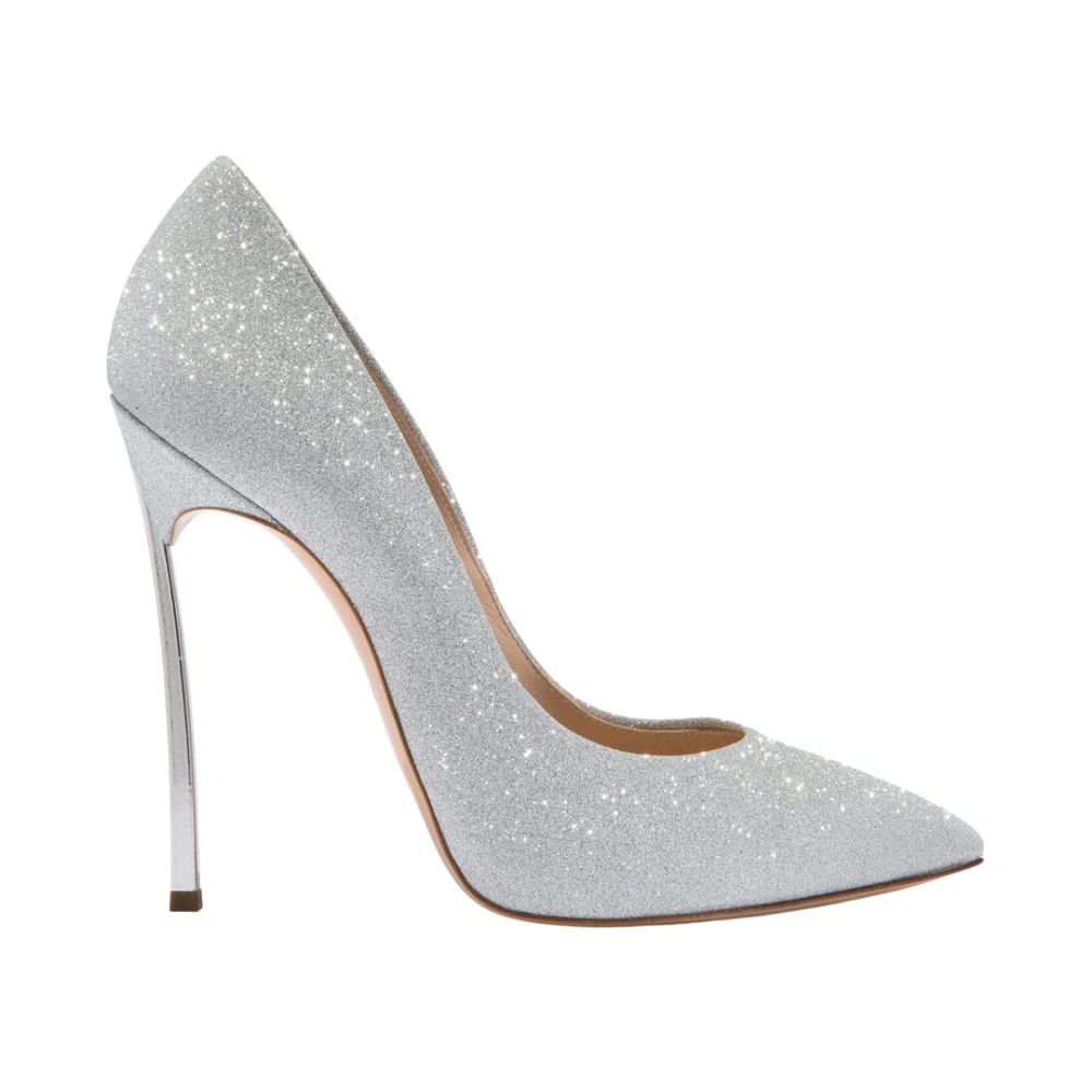 Casadei Iconische Blade Pumps Gray Dames