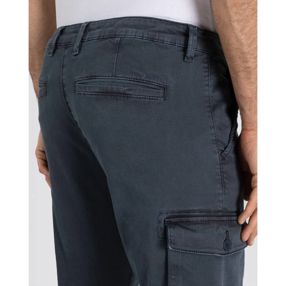 MAC Chino Broek Blue Heren